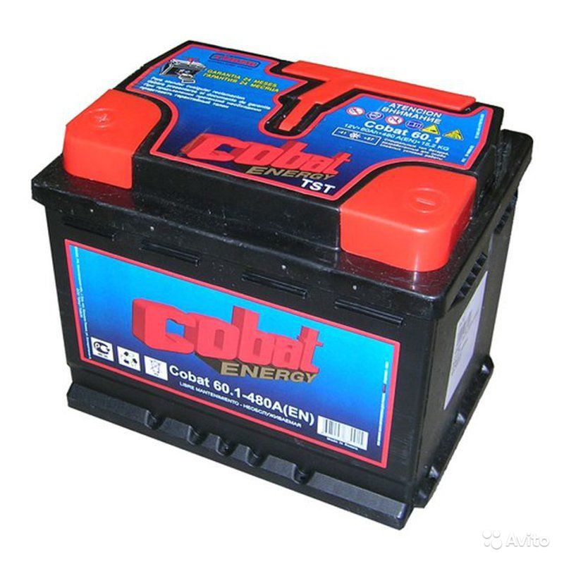 Стартерные аккумуляторные батареи марки Cobat